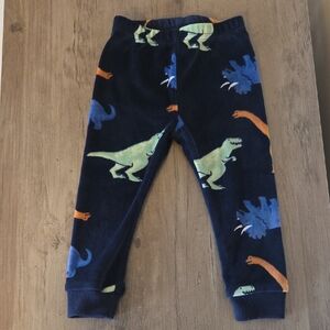 Carter's Navy and Orange Dinosaur Pajama Pants